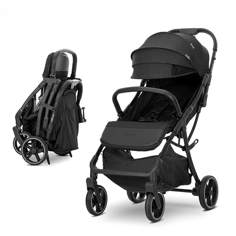 لوريلي عربة أطفال قابلة للطي تلقائيًا مينوري (22 كجم) - اسود - 1002192 - Image 1